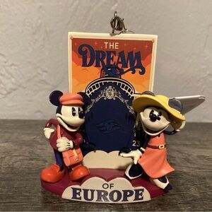 Disney Cruise Line The Dream Europe Christmas Ornament
